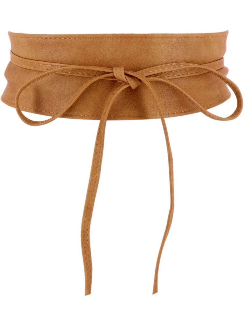 Stylish Women's Leatherette Obi Waistband Belt - Trendy Fashion Accessory